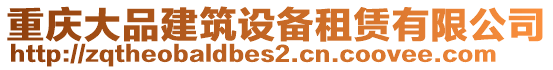 重慶大品建筑設(shè)備租賃有限公司