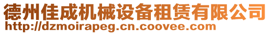 德州佳成機(jī)械設(shè)備租賃有限公司