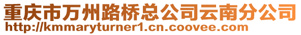 重慶市萬州路橋總公司云南分公司