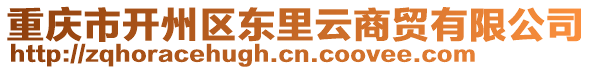 重慶市開州區東里云商貿有限公司