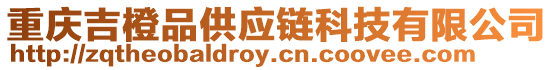 重慶吉橙品供應(yīng)鏈科技有限公司