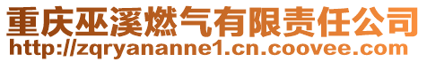重慶巫溪燃氣有限責任公司