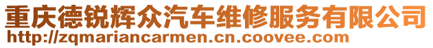 重慶德銳輝眾汽車維修服務(wù)有限公司