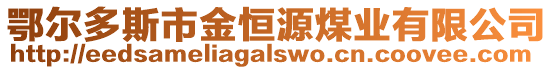 鄂爾多斯市金恒源煤業有限公司