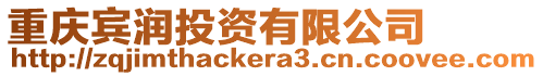 重慶賓潤投資有限公司