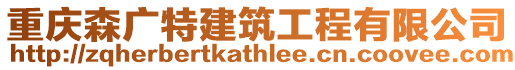 重慶森廣特建筑工程有限公司