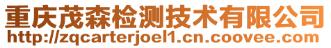 重慶茂森檢測技術有限公司