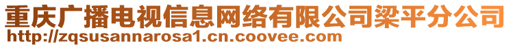 重慶廣播電視信息網絡有限公司梁平分公司