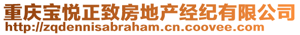 重慶寶悅正致房地產經(jīng)紀有限公司