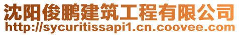 沈陽(yáng)俊鵬建筑工程有限公司