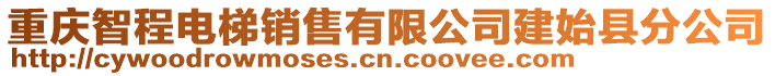 重慶智程電梯銷售有限公司建始縣分公司