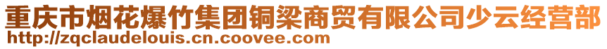 重慶市煙花爆竹集團(tuán)銅梁商貿(mào)有限公司少云經(jīng)營部