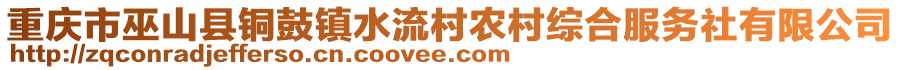 重慶市巫山縣銅鼓鎮(zhèn)水流村農(nóng)村綜合服務(wù)社有限公司