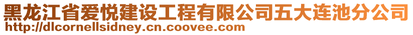 黑龍江省愛悅建設(shè)工程有限公司五大連池分公司