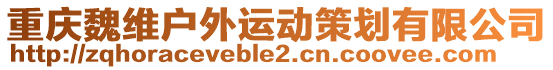 重慶魏維戶外運動策劃有限公司