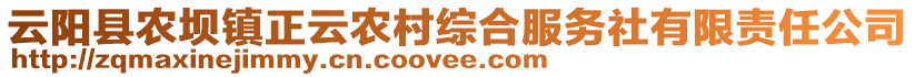云陽縣農壩鎮正云農村綜合服務社有限責任公司