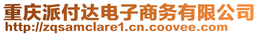 重慶派付達電子商務有限公司