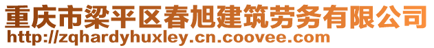 重慶市梁平區(qū)春旭建筑勞務(wù)有限公司