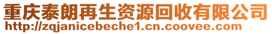 重慶泰朗再生資源回收有限公司