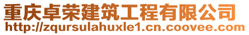重慶卓榮建筑工程有限公司
