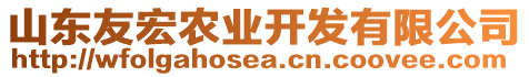 山東友宏農(nóng)業(yè)開發(fā)有限公司