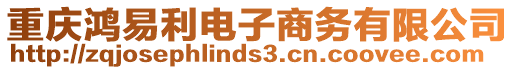 重慶鴻易利電子商務(wù)有限公司