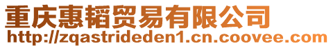 重慶惠韜貿(mào)易有限公司