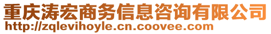 重慶濤宏商務(wù)信息咨詢有限公司