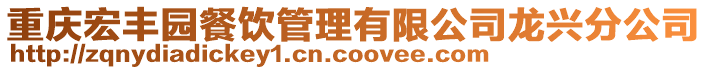 重慶宏豐園餐飲管理有限公司龍興分公司