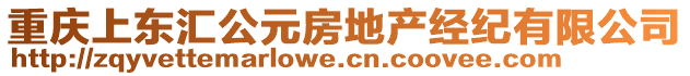 重庆上东汇公元房地产经纪有限公司