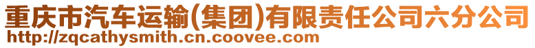 重慶市汽車運輸(集團)有限責(zé)任公司六分公司