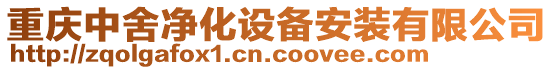 重慶中舍凈化設備安裝有限公司