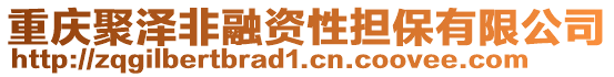 重慶聚澤非融資性擔保有限公司