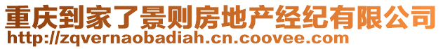 重慶到家了景則房地產(chǎn)經(jīng)紀(jì)有限公司