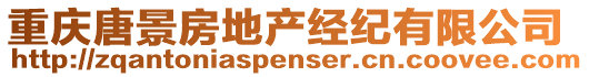 重慶唐景房地產(chǎn)經(jīng)紀(jì)有限公司