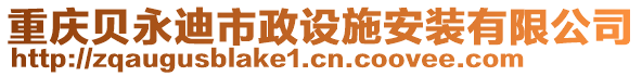 重庆贝永迪市政设施安装有限公司