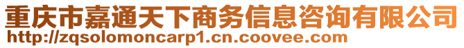 重慶市嘉通天下商務信息咨詢有限公司