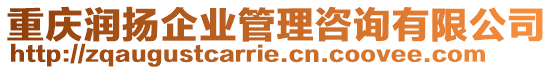 重慶潤(rùn)揚(yáng)企業(yè)管理咨詢(xún)有限公司