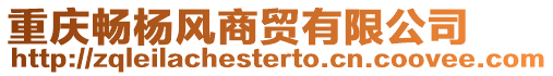 重慶暢楊風(fēng)商貿(mào)有限公司