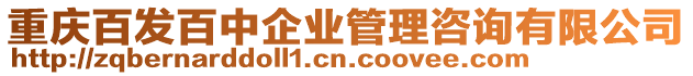 重慶百發(fā)百中企業(yè)管理咨詢有限公司