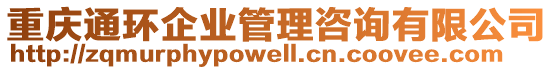 重慶通環(huán)企業(yè)管理咨詢(xún)有限公司