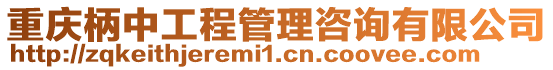 重慶柄中工程管理咨詢有限公司