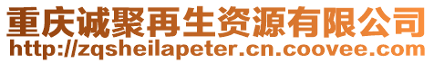 重慶誠聚再生資源有限公司