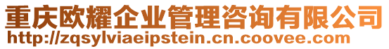 重慶歐耀企業(yè)管理咨詢有限公司