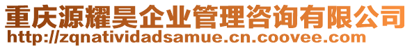 重慶源耀昊企業(yè)管理咨詢有限公司