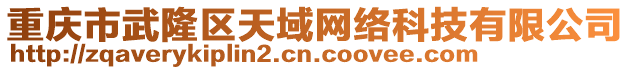 重慶市武隆區(qū)天域網(wǎng)絡(luò)科技有限公司