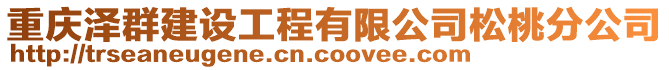 重慶澤群建設(shè)工程有限公司松桃分公司