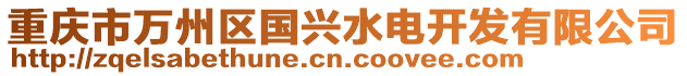 重慶市萬州區國興水電開發有限公司