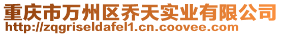 重慶市萬州區(qū)喬天實業(yè)有限公司