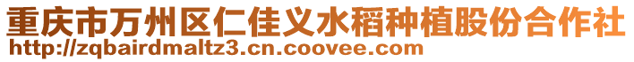 重慶市萬州區(qū)仁佳義水稻種植股份合作社